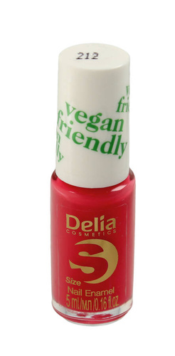 Delia Cosmetics Vegan Friendly Emalia do paznokci Size S nr 212 Coraline  5ml
