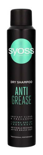 Schwarzkopf Syoss Anti-Greasse Szampon suchy do włosów przetłuszczających się 200ml