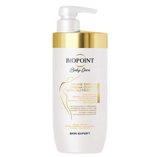 BIOPOINT Body Care Nawilżający krem do ciała z Kwasem hialuronowym 3% 500 ml