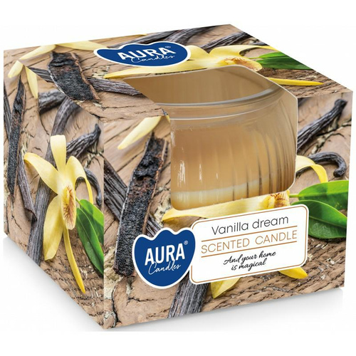 Aura świeca zapachowa sn69-349 waniliowe marzenie