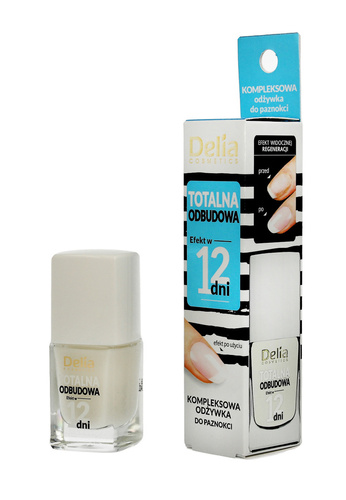 Delia Cosmetics Kompleksowa Odżywka do paznokci Totalna Odbudowa 11ml