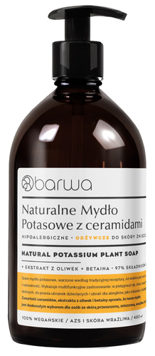 BARWA Mydło potasowe odżywcze 480 ml