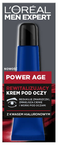Loreal Men Expert Power Age Rewitalizujący Krem pod oczy dla mężczyzn 15ml