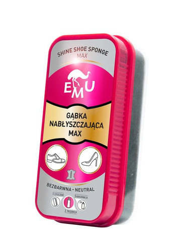EMU Gąbka nabłyszczająca do butów Max - bezbarwna