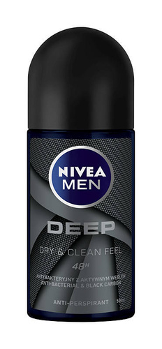 Nivea Dezodorant DEEP roll-on męski  50ml