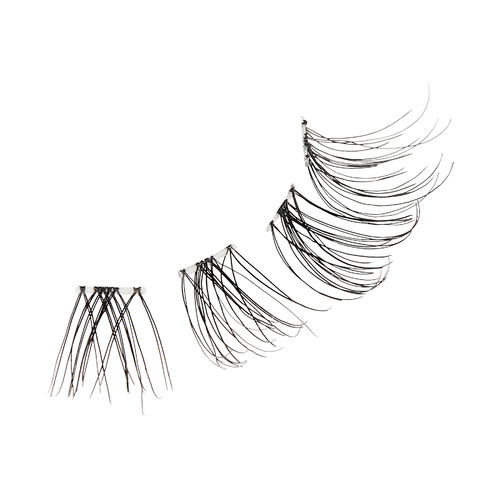 Neo Trio Lashes - Kępki Sztucznych Rzęs + Klej 1g