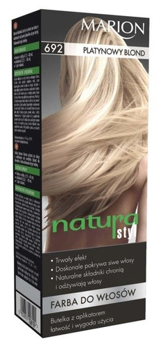 Marion Farba do włosów Natura Styl nr 692 platynowy blond