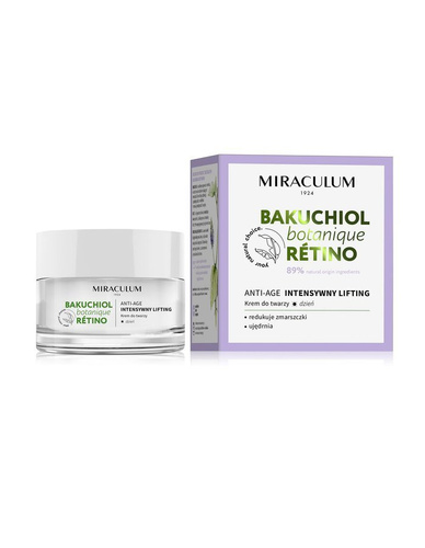 Miraculum Bakuchiol Botanique Retino Krem na dzień - intensywny lifting 50ml