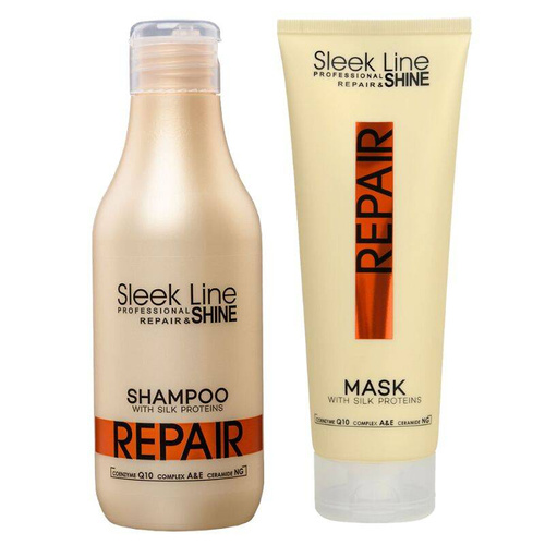 Stapiz Mały Zestaw pielęgnacyjny do włosów Sleek Line Repair