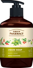 GREEN PHARMACY Mydło w płynie Oliwa i Jagody Goji 460 ml