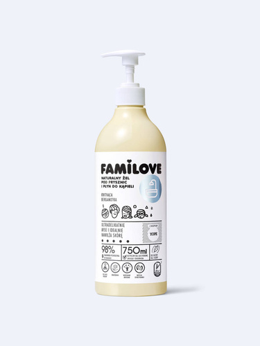 YOPE FAMILOVE Płyn do kąpieli&Żel p/prysznic 750ml