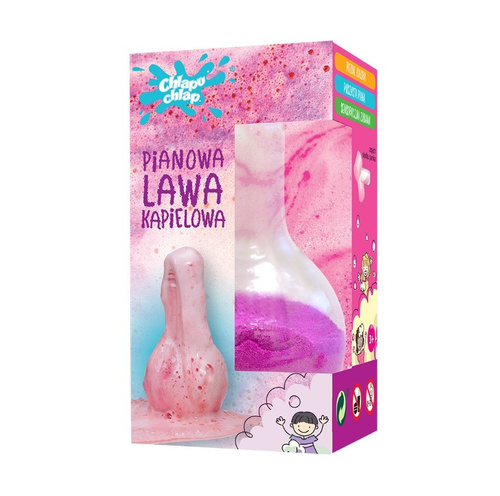 Chlapu Chlap Pianowa Lawa Kąpielowa - Słodka Pianka
