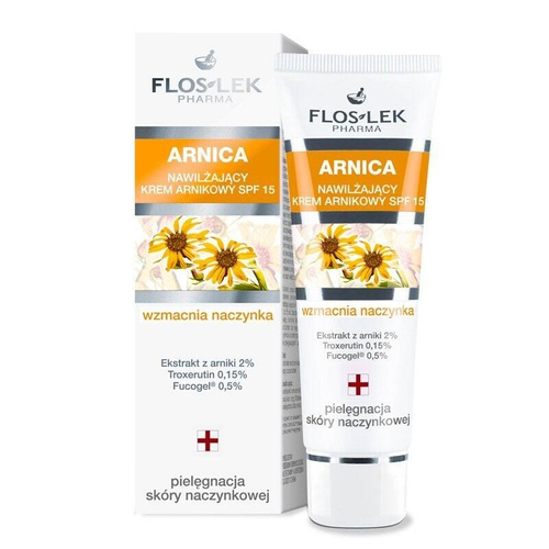 Floslek Pharma Arnica Krem nawilżający wzmacniający naczynka