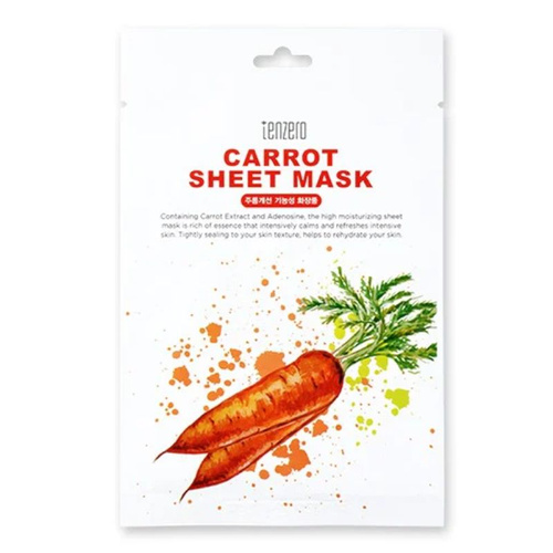 TENZERO maska w płachcie Marchewka 25ml