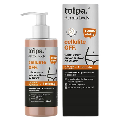 TOŁPA Dermo Body Cellulite Off Turbo-serum antycellulitowe 3D Glow 250 ml