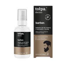 Tołpa Dermo Barber Balsam-żel do twarzy z zarostem i brodą, 75 ml