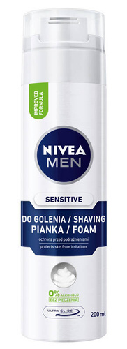 NIVEA FOR MEN Pianka do golenia ŁAGODZĄCA  200ml
