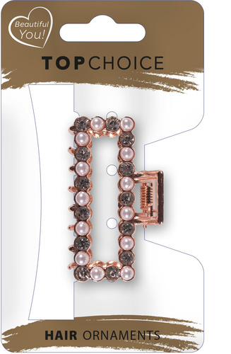 Top Choice Klamra do Włosów Rose Gold