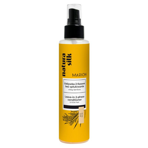 MARION NATURA SILK Odżywka 2-fazowa, włosy łamliwe, ryż 150ml