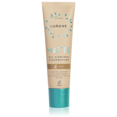 Lumene Matte Oil-Control podkład matujący 4 Warm Honey 30 ml