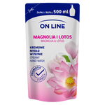 On Line Mydło kremowe w płynie Magnolia i Lotos - uzupełnienie  500ml