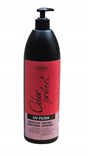 Joanna Professional UV Filter Odżywka ochronna wiśniowa do włosów farbowanych 1000g