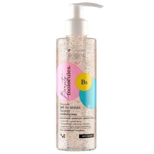 Bielenda Beauty Molecules Synbiotyczny Żel do mycia twarzy 195ml