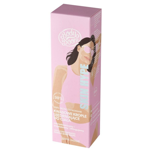 BODY BOOM 100% skoncentrowane kwasowe krople ujędrniające do ciała 100ml