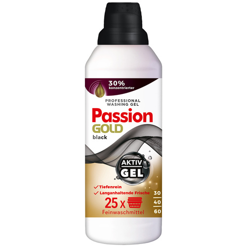 PASSION GOLD Żel do prania czarnych i ciemnych ubrań 1000 ml