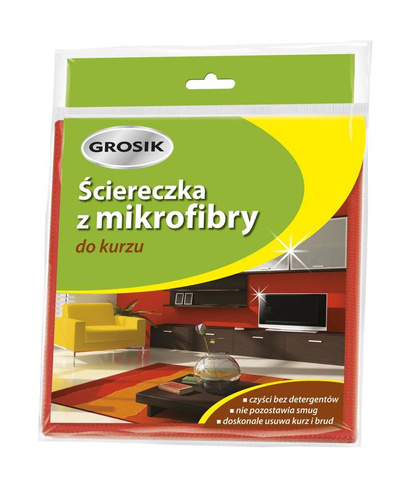 Sarantis Jan Niezbędny Grosik Ściereczka z mikrofibry do kurzu