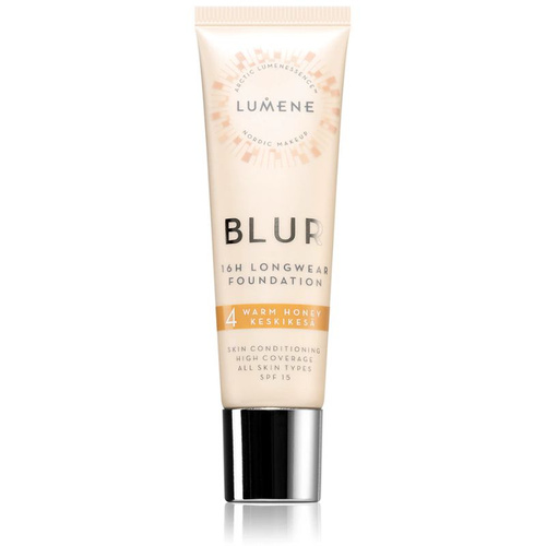 Lumene Blur 16h Longwear długotrwały 16H podkład 4 Warm Honey (Warm) 30 ml