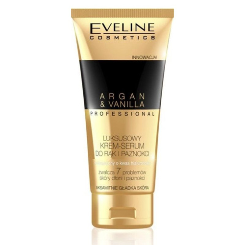 Eveline Argan & Vanilla Luksusowy Krem-serum do rąk i paznokci  100ml