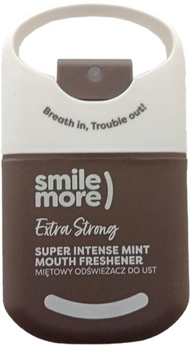 HISKIN Miętowy Odświeżacz do Ust Extra Strong 20 ml - Uśmiechnij się Więcej