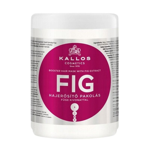 KALLOS KJMN Wzmacniająca maska do włosów FIGA 1000 ml