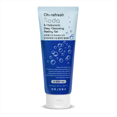 ORJENA Żel do mycia twarzy Oh-refresh z Sodą i Kwasem Hialuronowym 180 ml