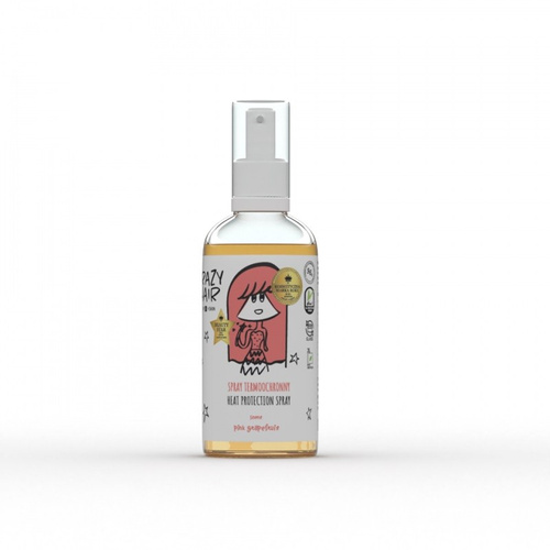 Hiskin Crazy Hair Spray Termoochronny do Włosów - Pink Grapefruit 100 ml