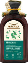 GREEN PHARMACY Odżywka do włosów normalnych z pokrzywą i olejem łopianowym 300 ml