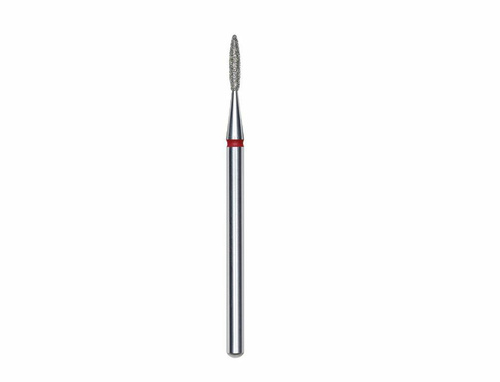 Staleks Diamentowy Frez Płomyk Czerwony FA10R016/8