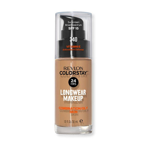 Revlon Colorstay 24H Podkład kryjąco-matujący 340 Early Tan cera mieszana i tłusta 30ml