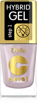 Delia Cosmetics Coral Hybrid Gel Emalia do paznokci nr 66  11ml