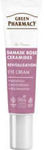 Krem pod oczy z Różą Damasceńską i Ceramidami - GREEN PHARMACY, 15 ml