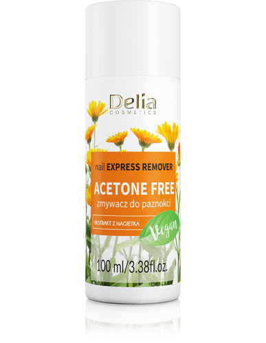 Delia Cosmetics Zmywacz do paznokci naturalnych i sztucznych bez acetonu  100ml