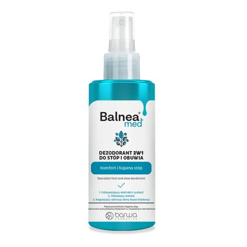 Barwa Balnea Med Dezodorant 2w1 do stóp i obuwia 150 ml