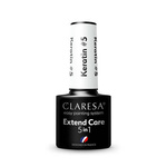 CLARESA Baza pod lakier hybrydowy Extend Care 5in1 Keratin - 5  5g