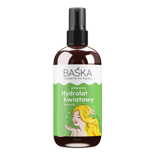 BAŚKA Hydrolat kwiatowy do twarzy odżywczy - konwalia 100 ml