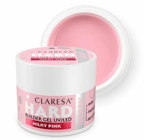 Claresa Hard&Easy Milky Pink Żel Budujący 12g