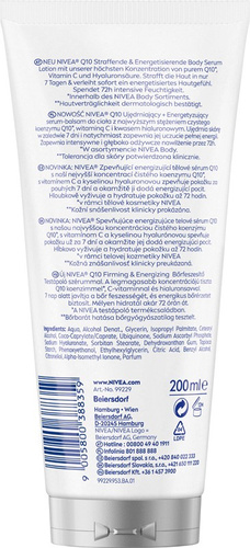 NIVEA Q10 Firming Energizing Serum do Ciała 200 ml
