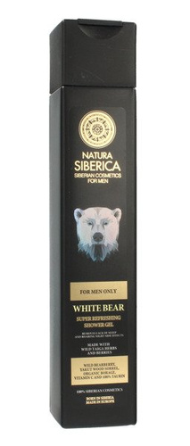 Natura Siberica Men Żel pod prysznic Biały Niedźwiedź 250 ml