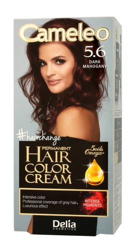 Delia Cosmetics Cameleo HCC Farba permanentna Omega+ nr 5.6 Dark Mahogany