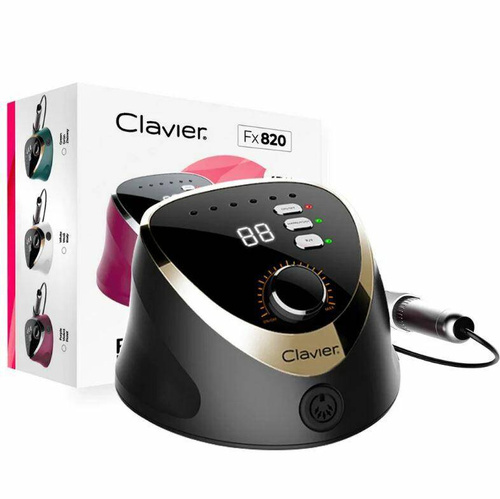 Clavier profesjonalna frezarka do paznokci FX 820 65W black Gold